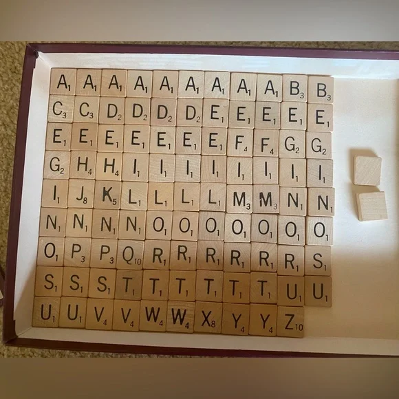 Rare Vintage Scrabble Board Game Selchow & Righter Co. 1948, 1949, 1953 Complete